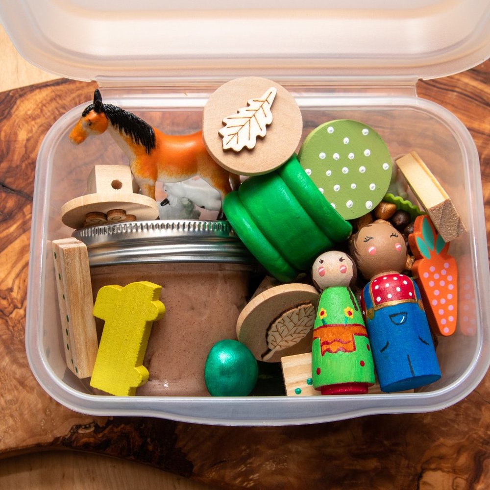 Peg Dolls | Montessori Toys | Sensory Kit